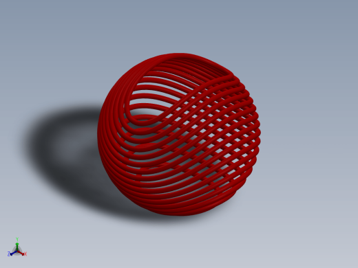 SOLIDWORKS 中的复杂球体曲线设计缩略图