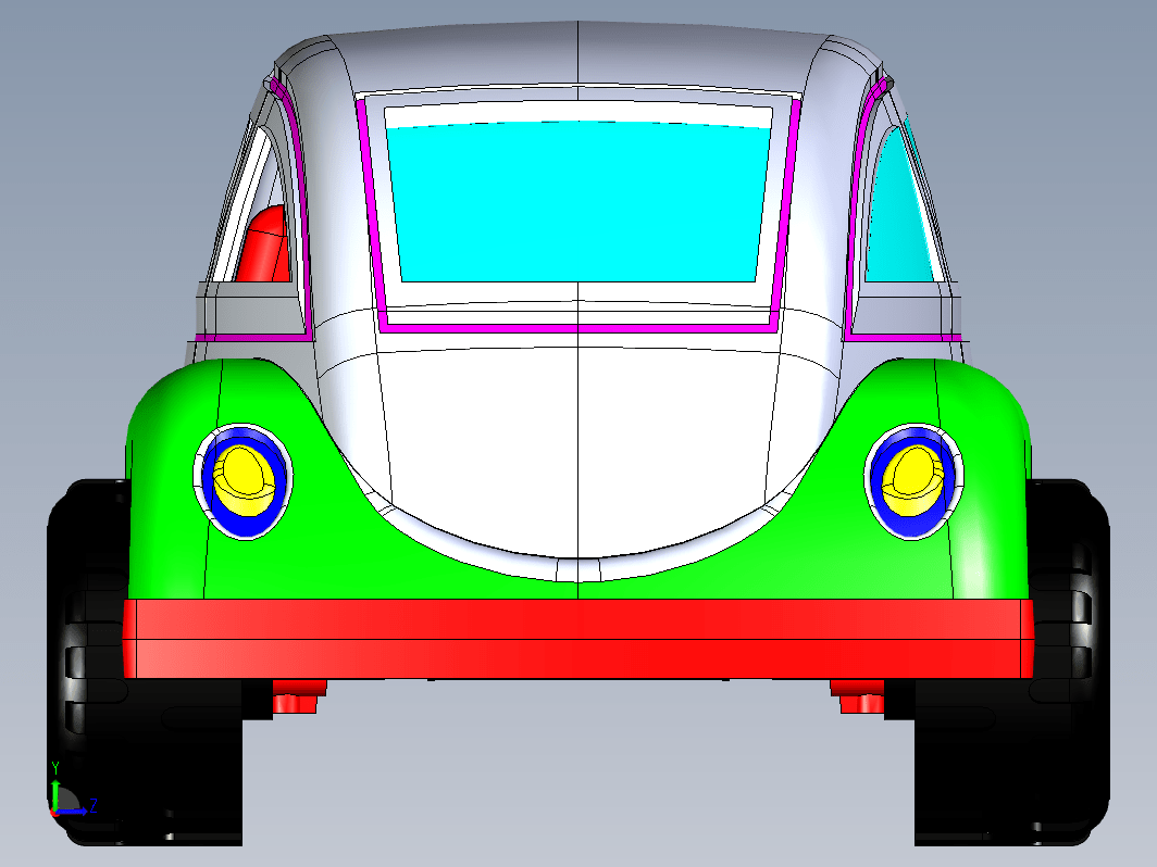 Volkswagen大众玩具小车