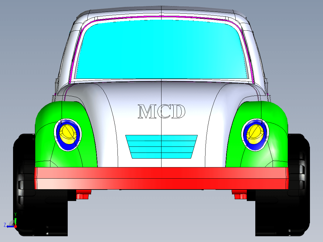 Volkswagen大众玩具小车