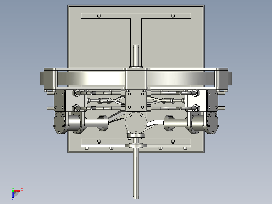 6缸径向发动机 6 cylinder radial engine