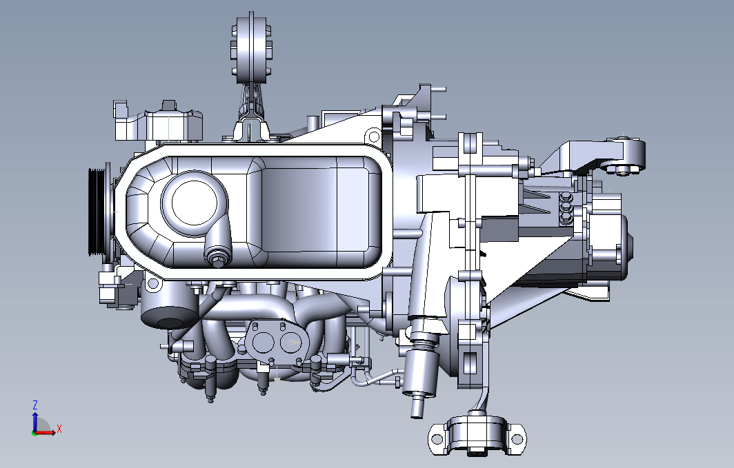 【568】Vaz-21083型发动机SW设计