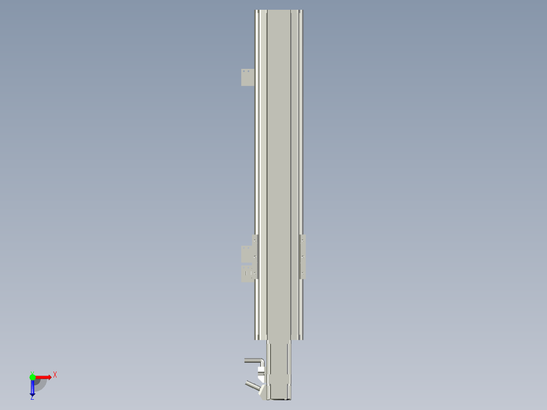 MT75BS-L300 直线模组 滑台 数控平台模型.MT75BS.L10.300.BC.M10B.C4.3D