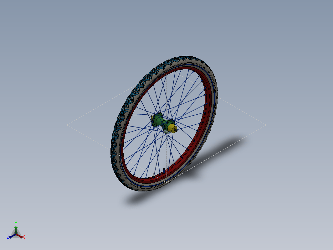 自行车车轮，轮胎，26 英寸
