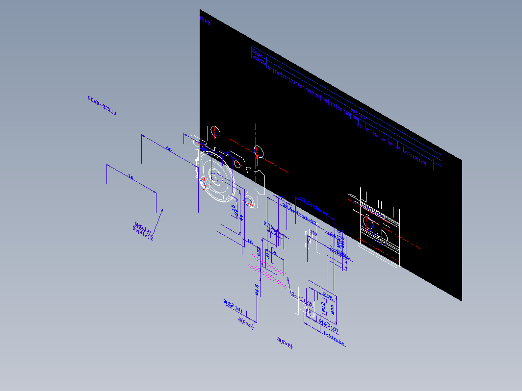 SDA气缸 83-SDAD-32-BZN