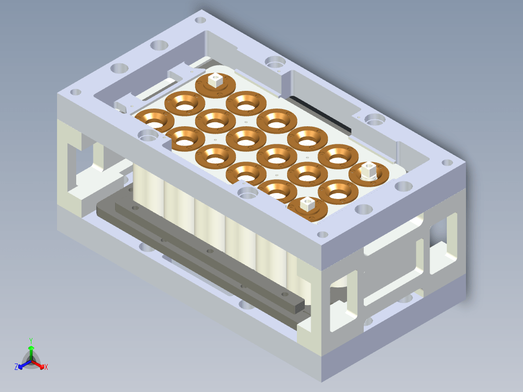 3X6电池正负极端子激光焊接治具