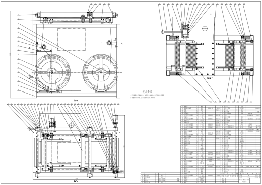 叠层式物体制造快速成型机机械系计CAD+说明缩略图
