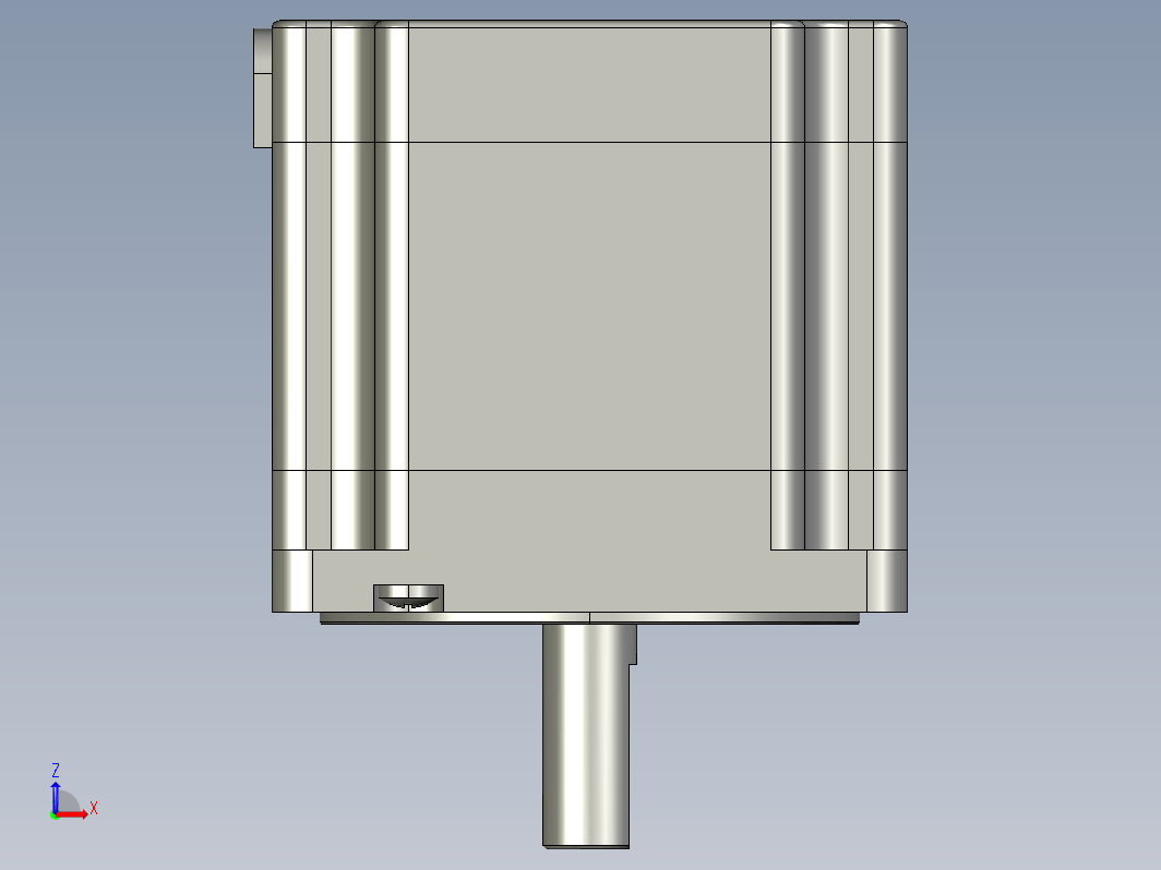 YK86HB80-04A  86mm两相步进电机（3D）