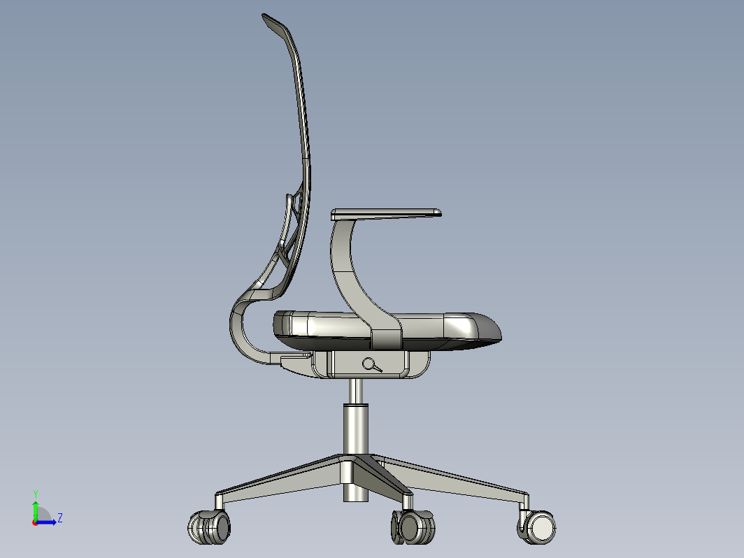 办公椅模型