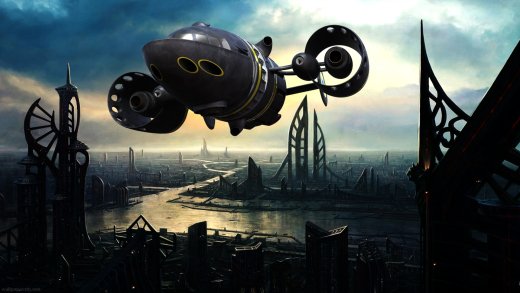 外星小飞船 Alien Space Cruiser
