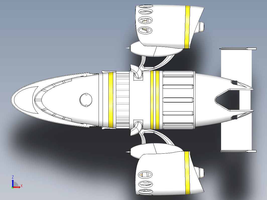 外星小飞船 Alien Space Cruiser