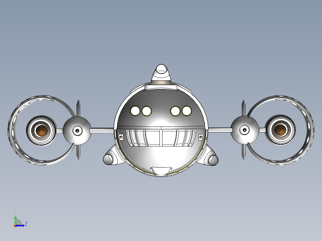 外星小飞船 Alien Space Cruiser