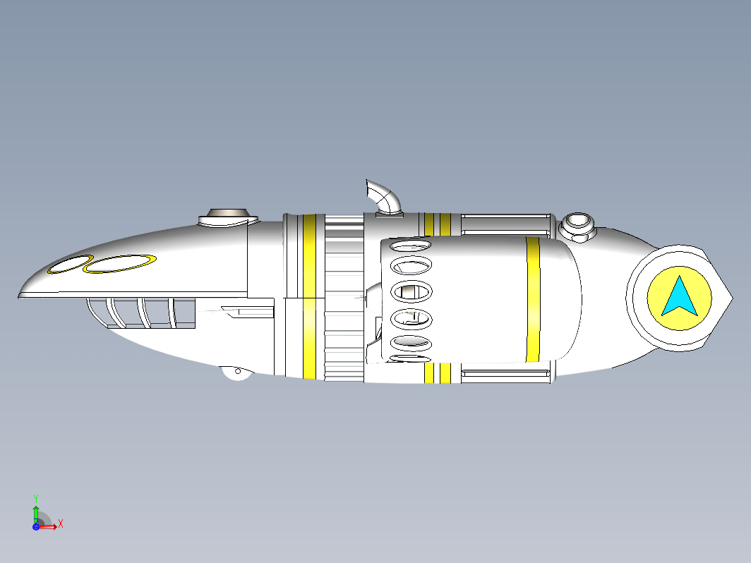 外星小飞船 Alien Space Cruiser