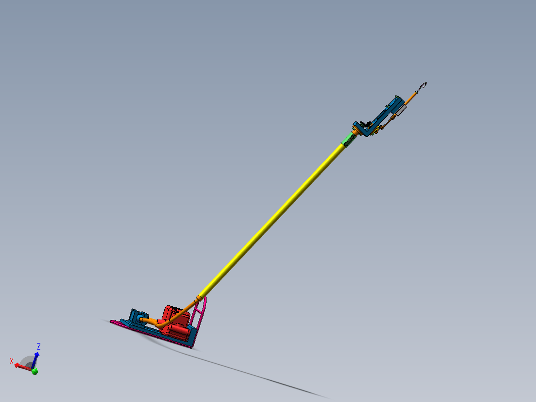 核桃收获机SolidWorks