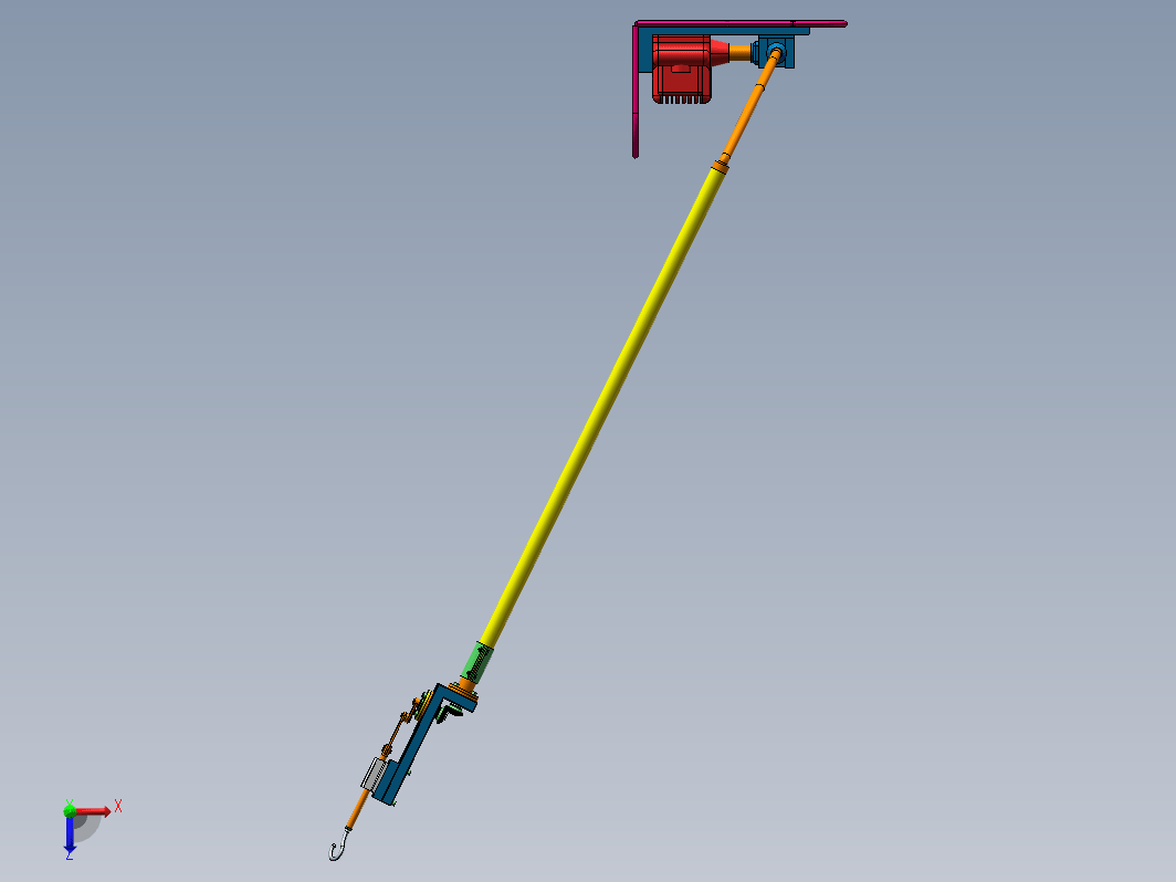 核桃收获机SolidWorks