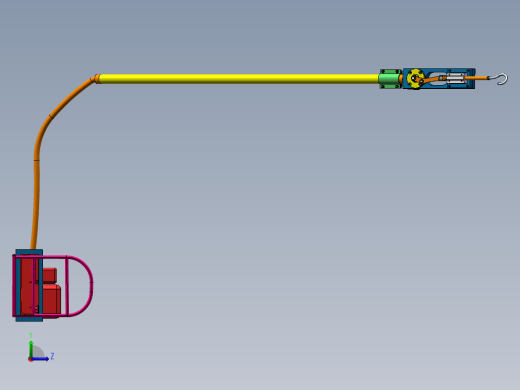 核桃收获机SolidWorks缩略图