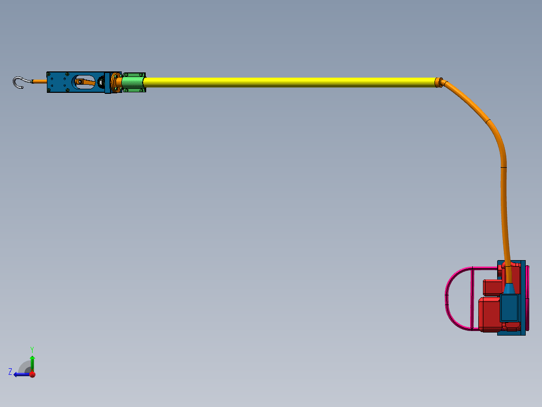 核桃收获机SolidWorks