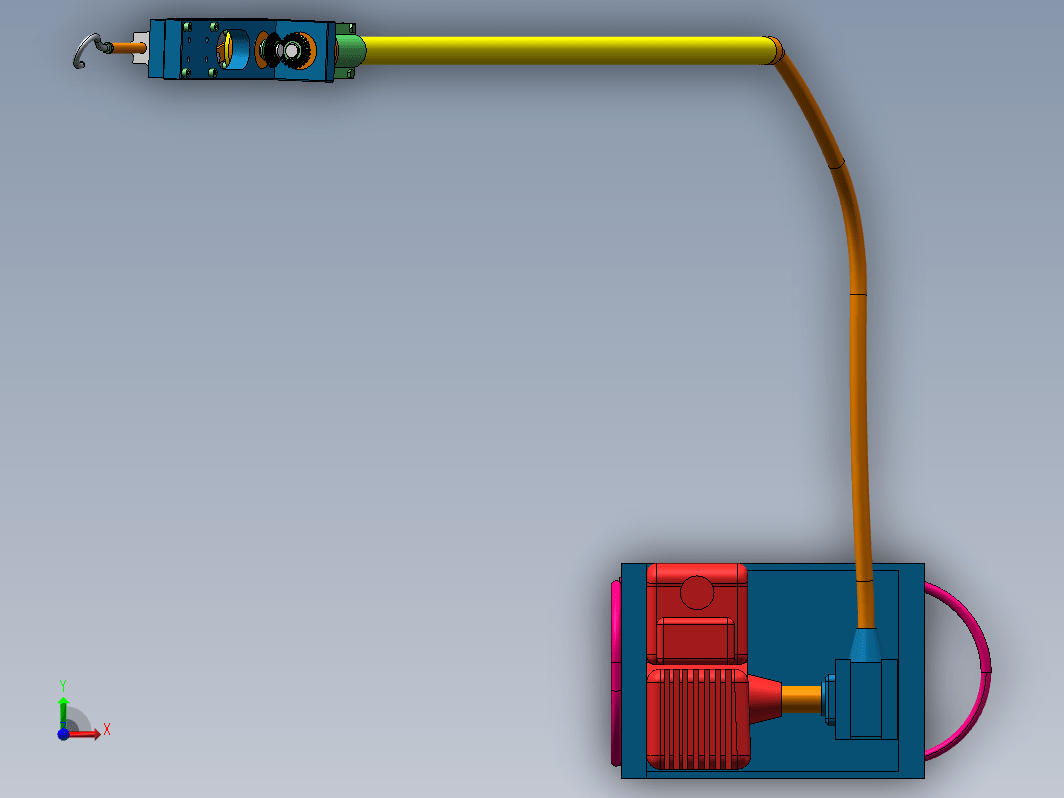 核桃收获机SolidWorks