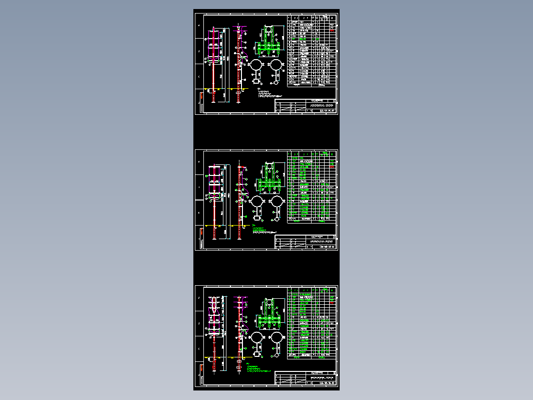 10kV架空线路电缆上杆图