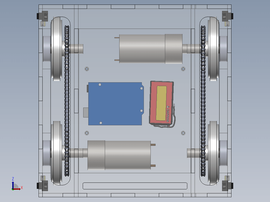 Harvester Robot Base机器人小车