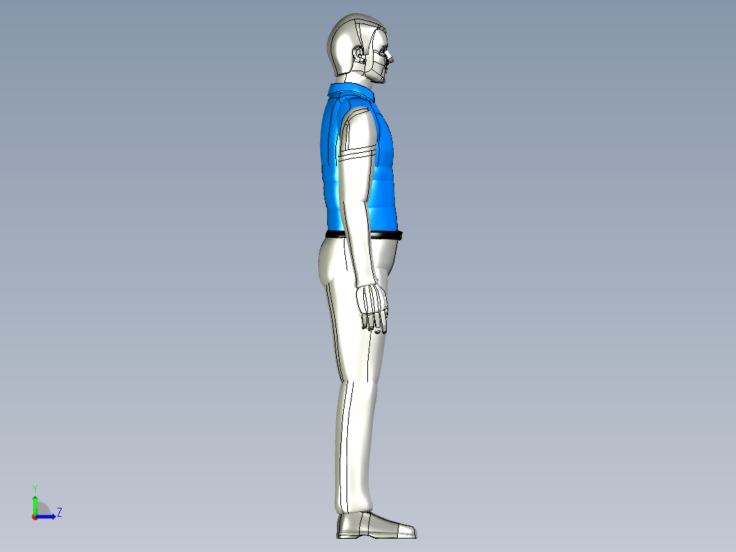 人物模型-人物男-站立