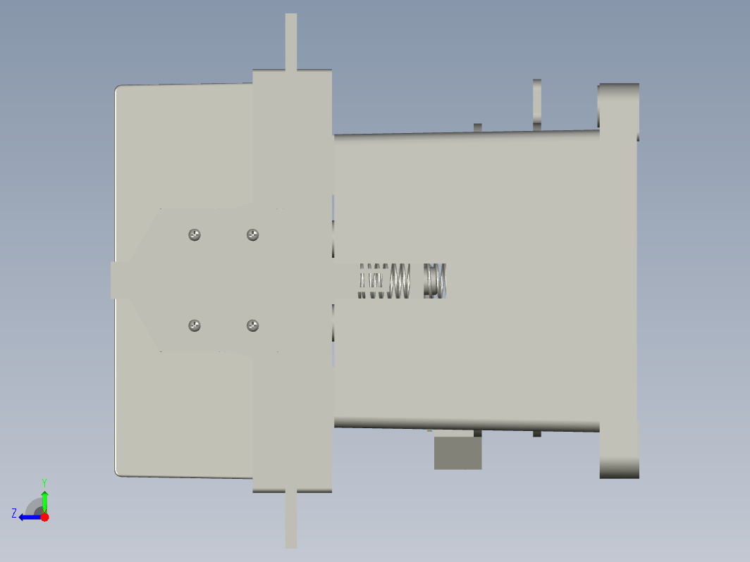 CJ20-250-400 正泰交流接触器三维Step无参