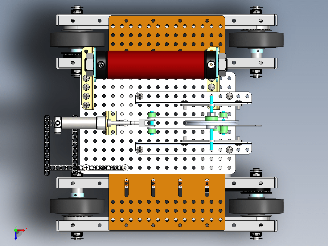 教育机器人小车 Robot mechanical