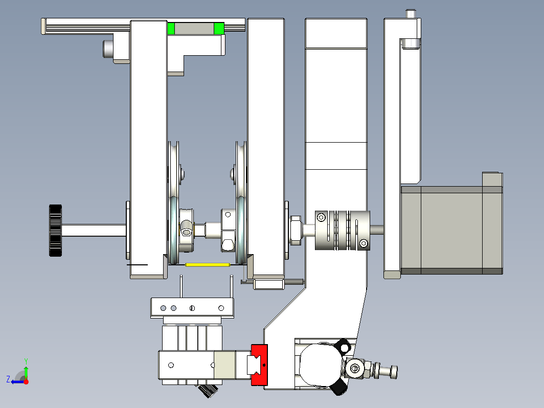 O型皮带接驳线部件