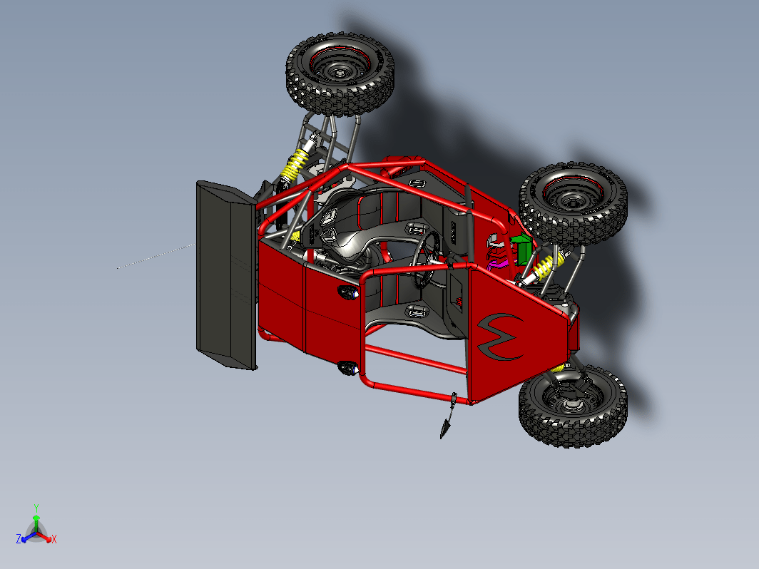 kart cross 400CC BLACK卡丁车