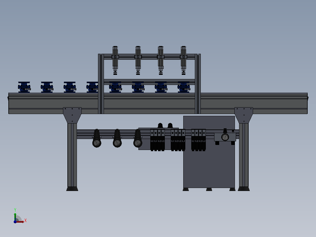 金属球阀泄漏试验机 Leakage testing machine