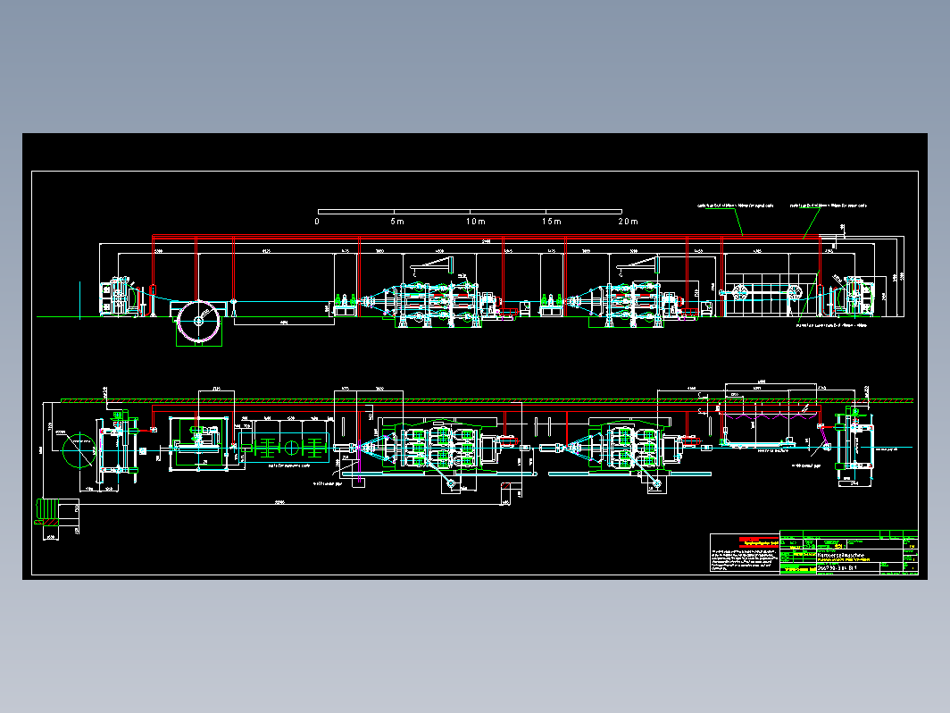 OPGW产品的绞线生产线