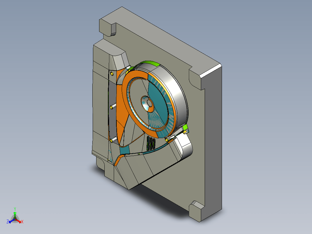 分模模具-88