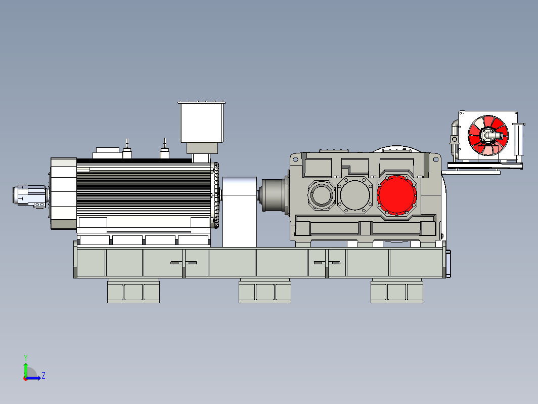 800kw机架ABB电机