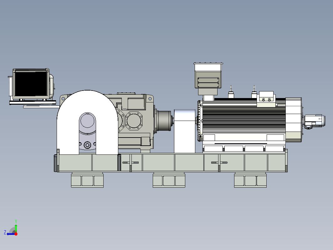 800kw机架ABB电机