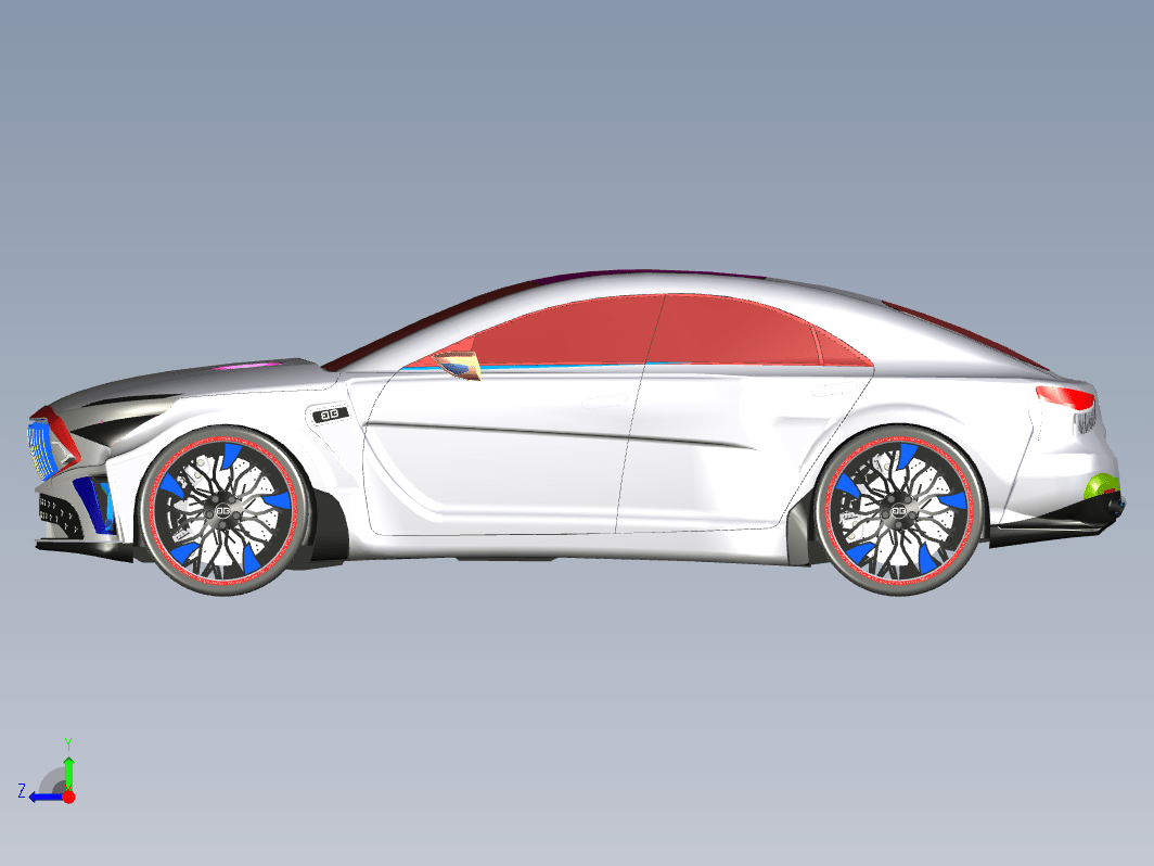 TBO T6 汽车模型