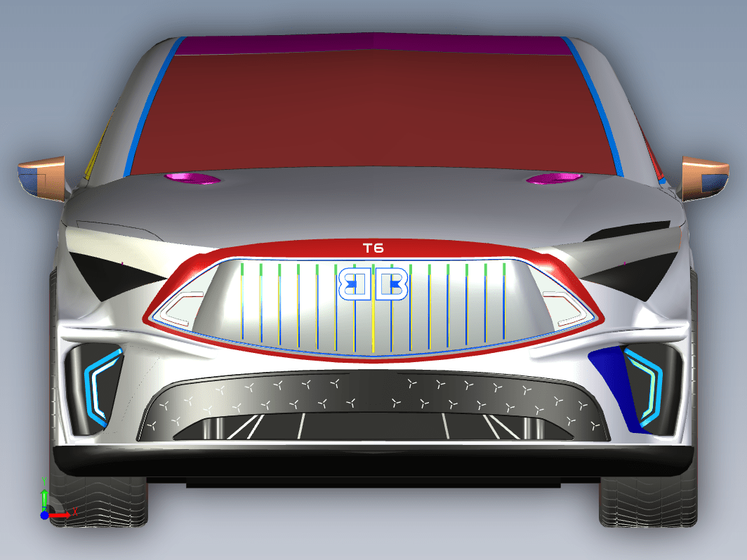 TBO T6 汽车模型