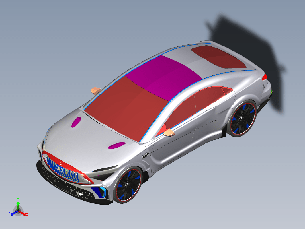 TBO T6 汽车模型