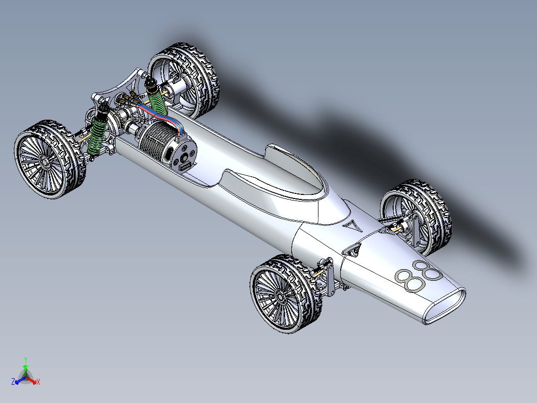 1比1 RC方程式F1赛车