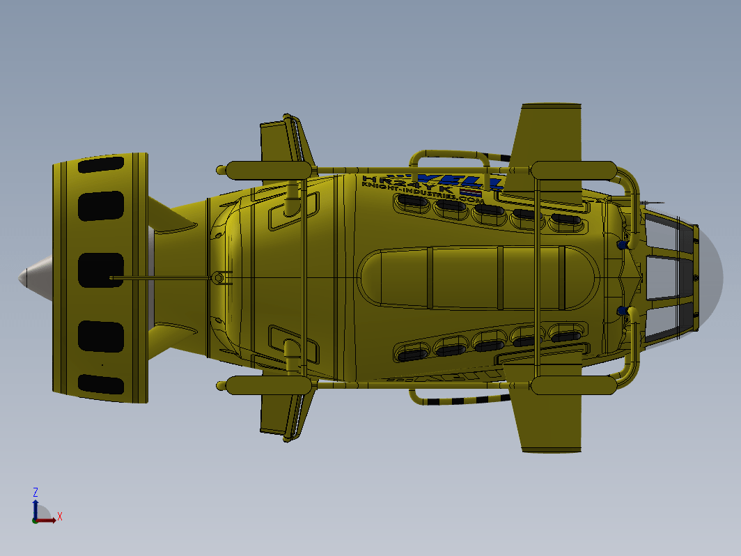 潜水艇造型3D