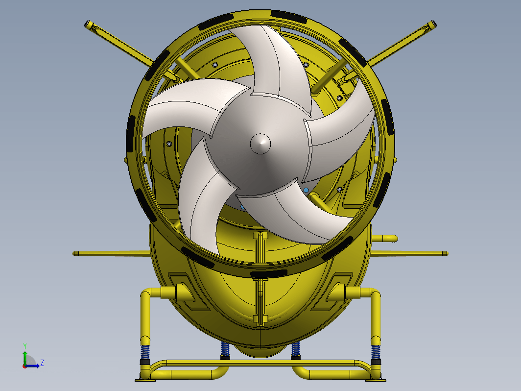 潜水艇造型3D