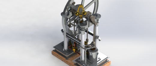 Parallel Motion Steam Engine平行运动蒸汽机缩略图