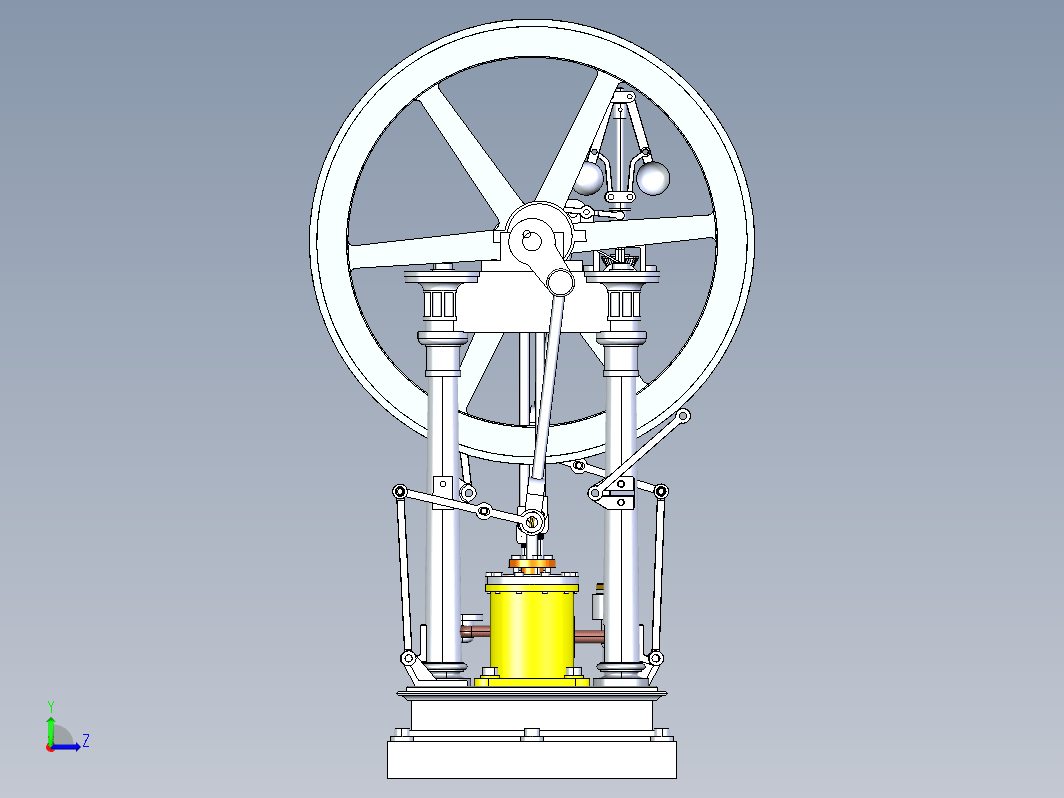 Parallel Motion Steam Engine平行运动蒸汽机