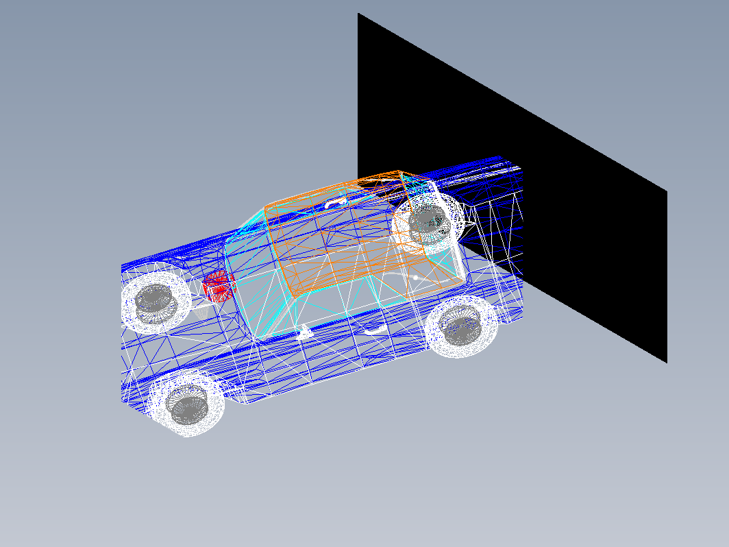 CAD三维小车5
