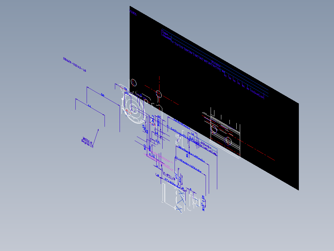 SDA气缸 83-SDAJ-32-SN