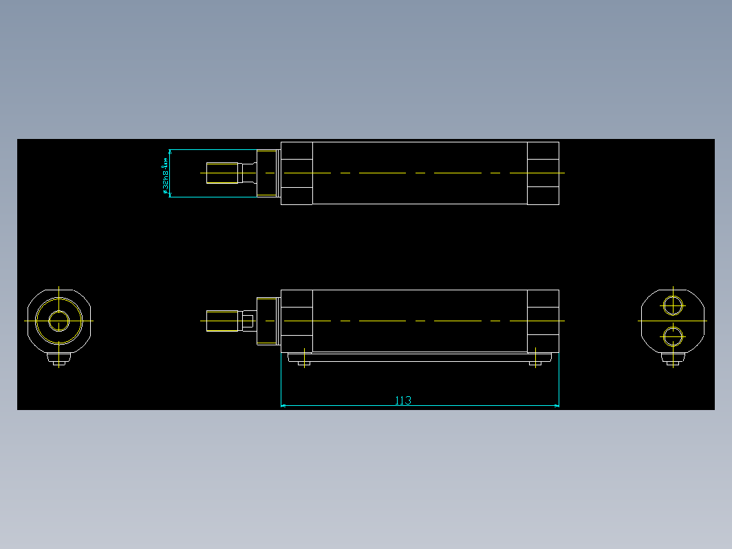 气缸 CM240b