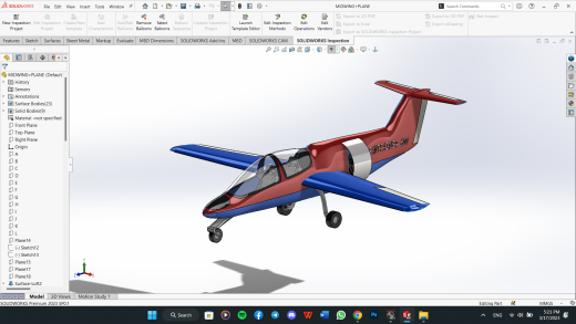 小型飞机模型 MIDWING PLANE缩略图