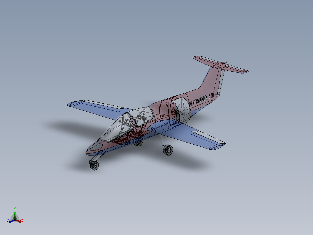 小型飞机模型 MIDWING PLANE