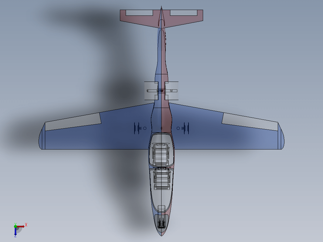 小型飞机模型 MIDWING PLANE