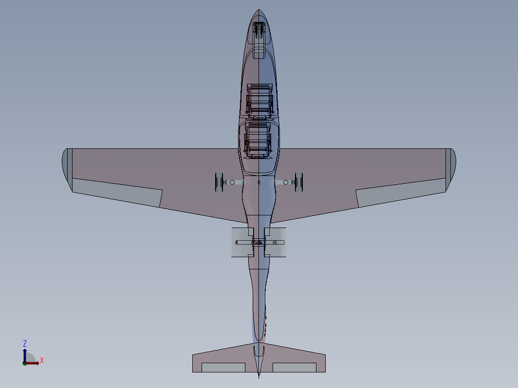 小型飞机模型 MIDWING PLANE