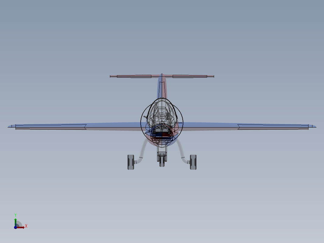 小型飞机模型 MIDWING PLANE