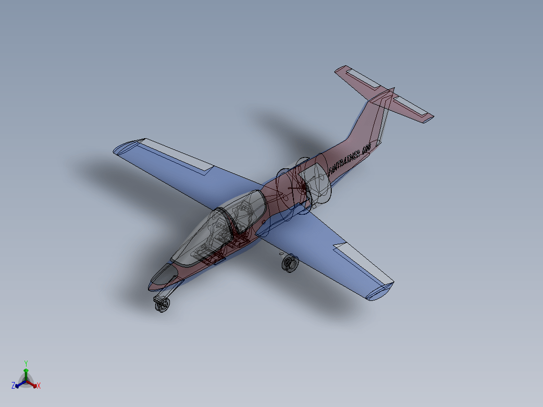 小型飞机模型 MIDWING PLANE